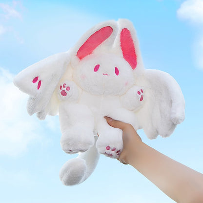 Cute Pink Soft Bat Teddy Plush
