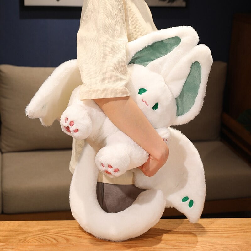 Cute Pink Soft Bat Teddy Plush