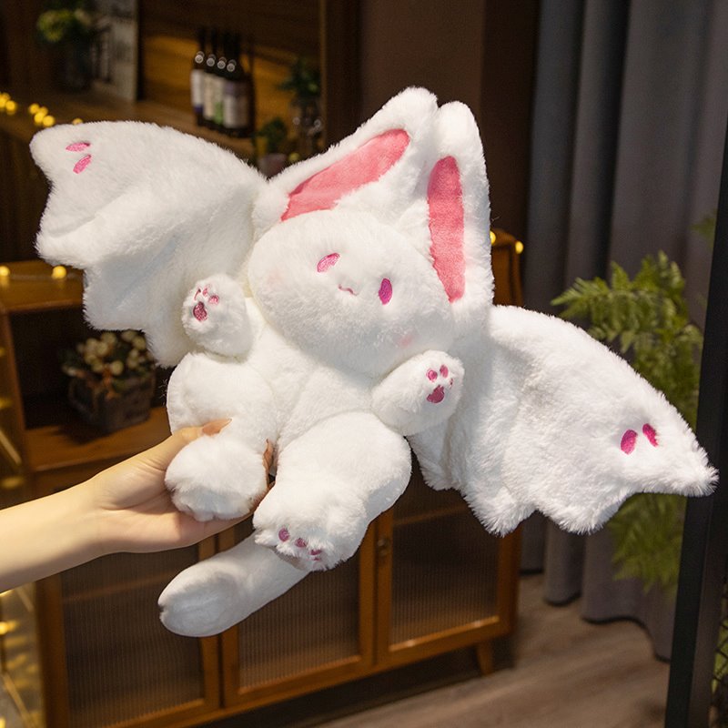 Cute Pink Soft Bat Teddy Plush