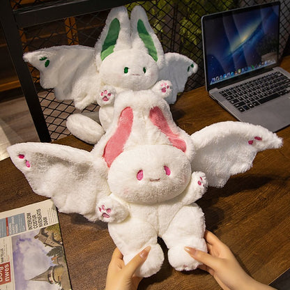 Cute Pink Soft Bat Teddy Plush
