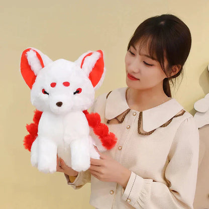 Cute White Fox Kawaii Plush Toy