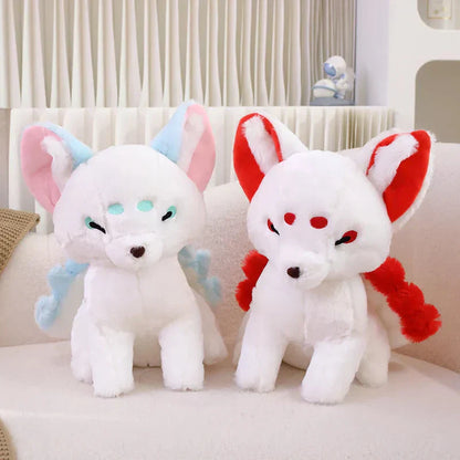 Cute White Fox Kawaii Plush Toy