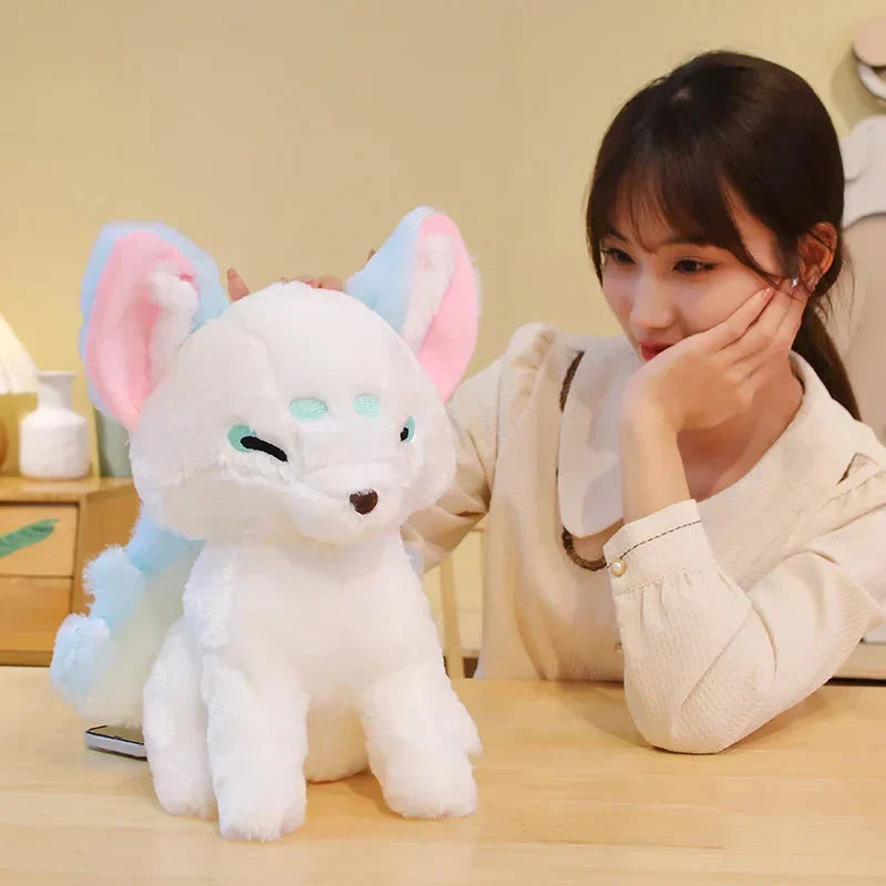 Cute White Fox Kawaii Plush Toy