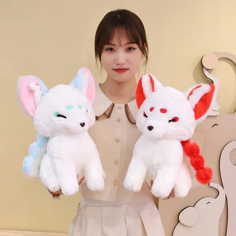 Cute White Fox Kawaii Plush Toy