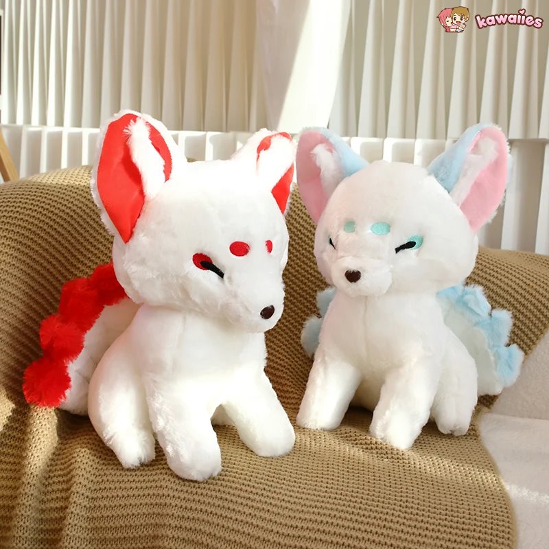 Cute White Fox Kawaii Plush Toy