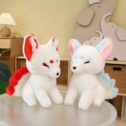 Cute White Fox Kawaii Plush Toy