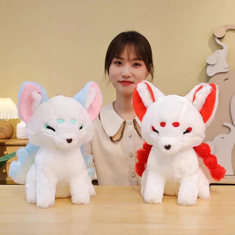Cute White Fox Kawaii Plush Toy