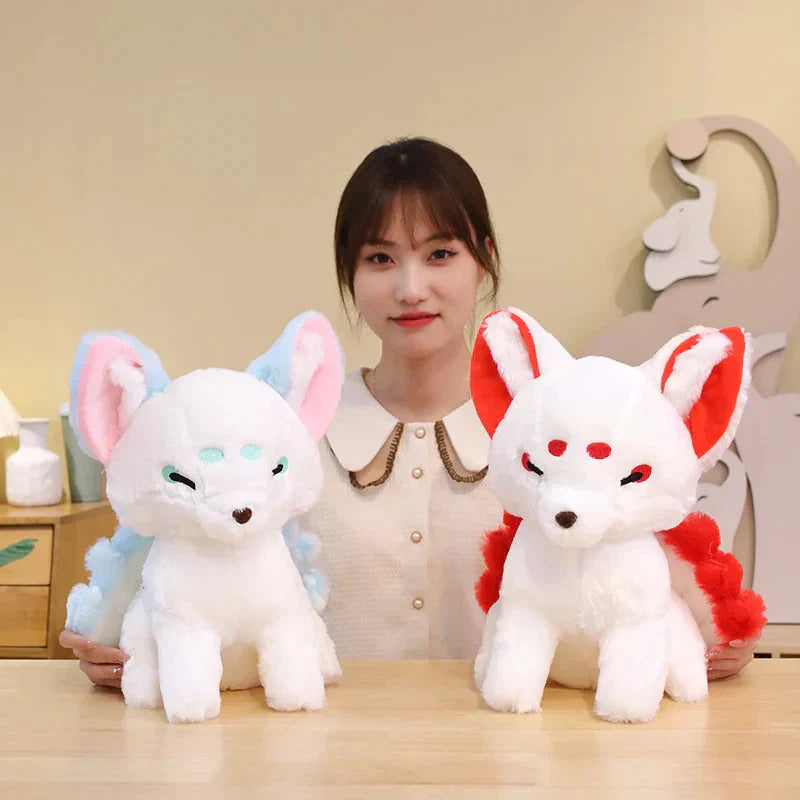 Cute White Fox Kawaii Plush Toy