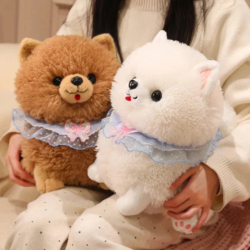 Cute Pomeranian Dog Soft Toy Plushies