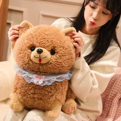 Cute Pomeranian Dog Soft Toy Plushies
