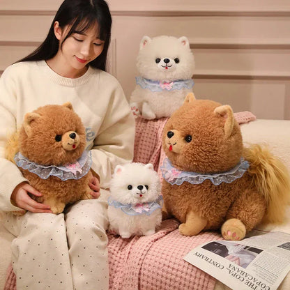 Cute Pomeranian Dog Soft Toy Plushies