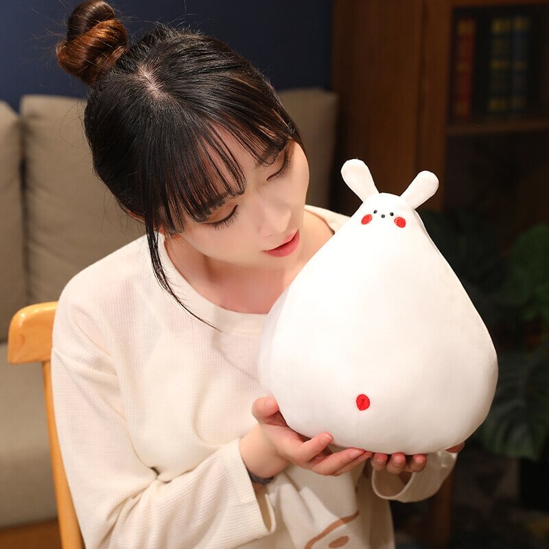 Cute White Bunny Soft Plush Toy