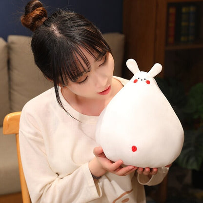 Cute White Bunny Soft Plush Toy