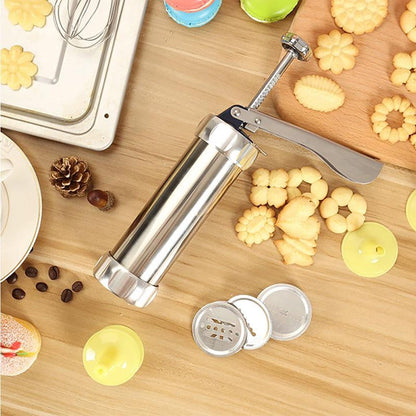 Easy Bake Stainless Steel Cookie Press