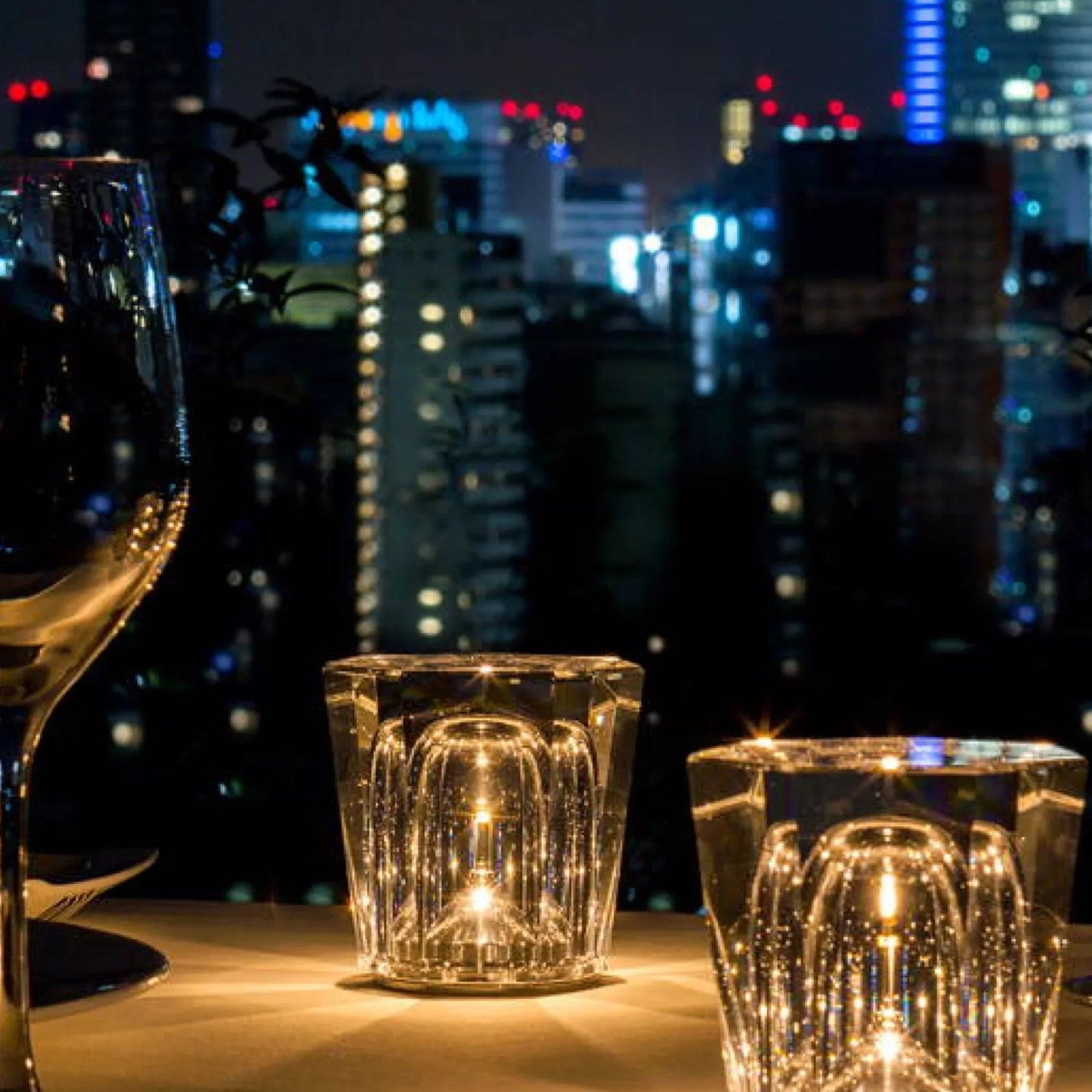 Luxury Crystal Desk Lamp with USB Rechargeable Light