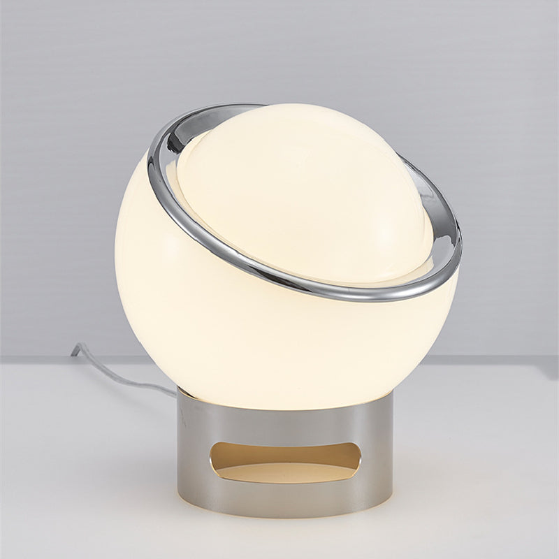 Classic Round Glass LED Desk Lamp