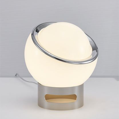 Classic Round Glass LED Desk Lamp