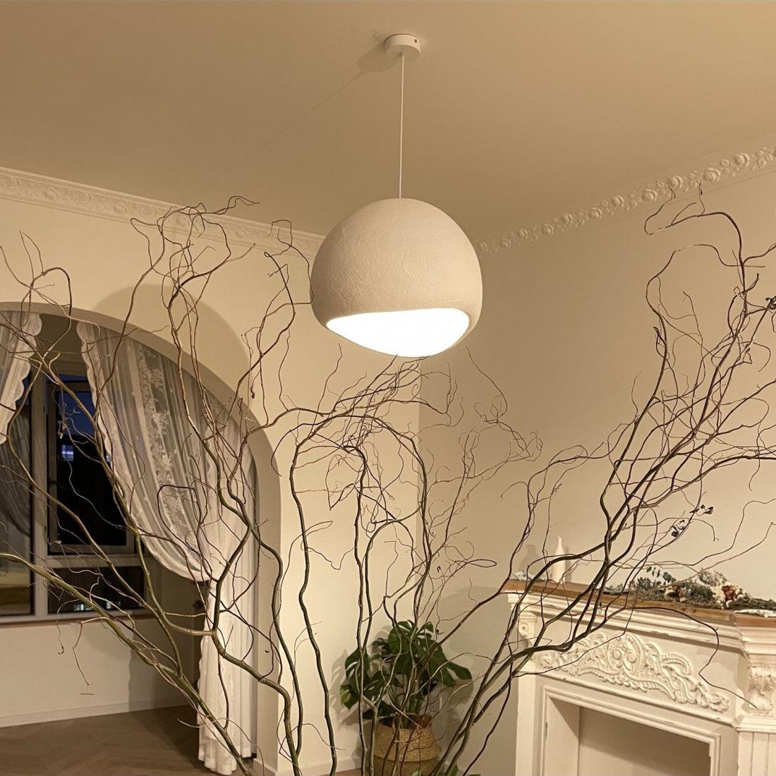 Simple Sleek Glass Pendant Light Fixture