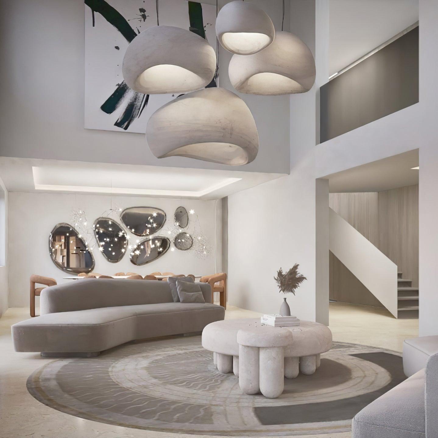 Simple Sleek Glass Pendant Light Fixture