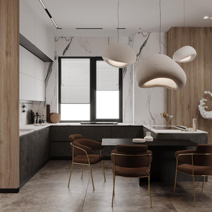 Simple Sleek Glass Pendant Light Fixture