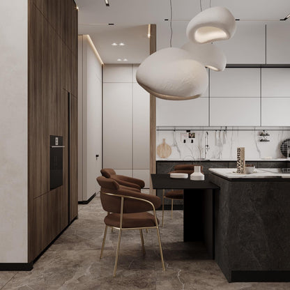 Simple Sleek Glass Pendant Light Fixture