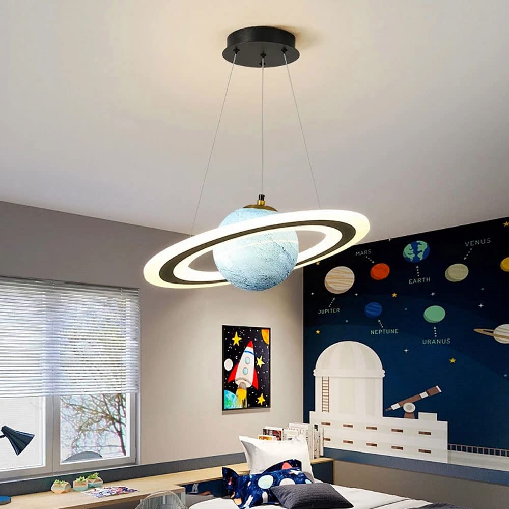 Colorful Kids' Bedroom LED Hanging Light