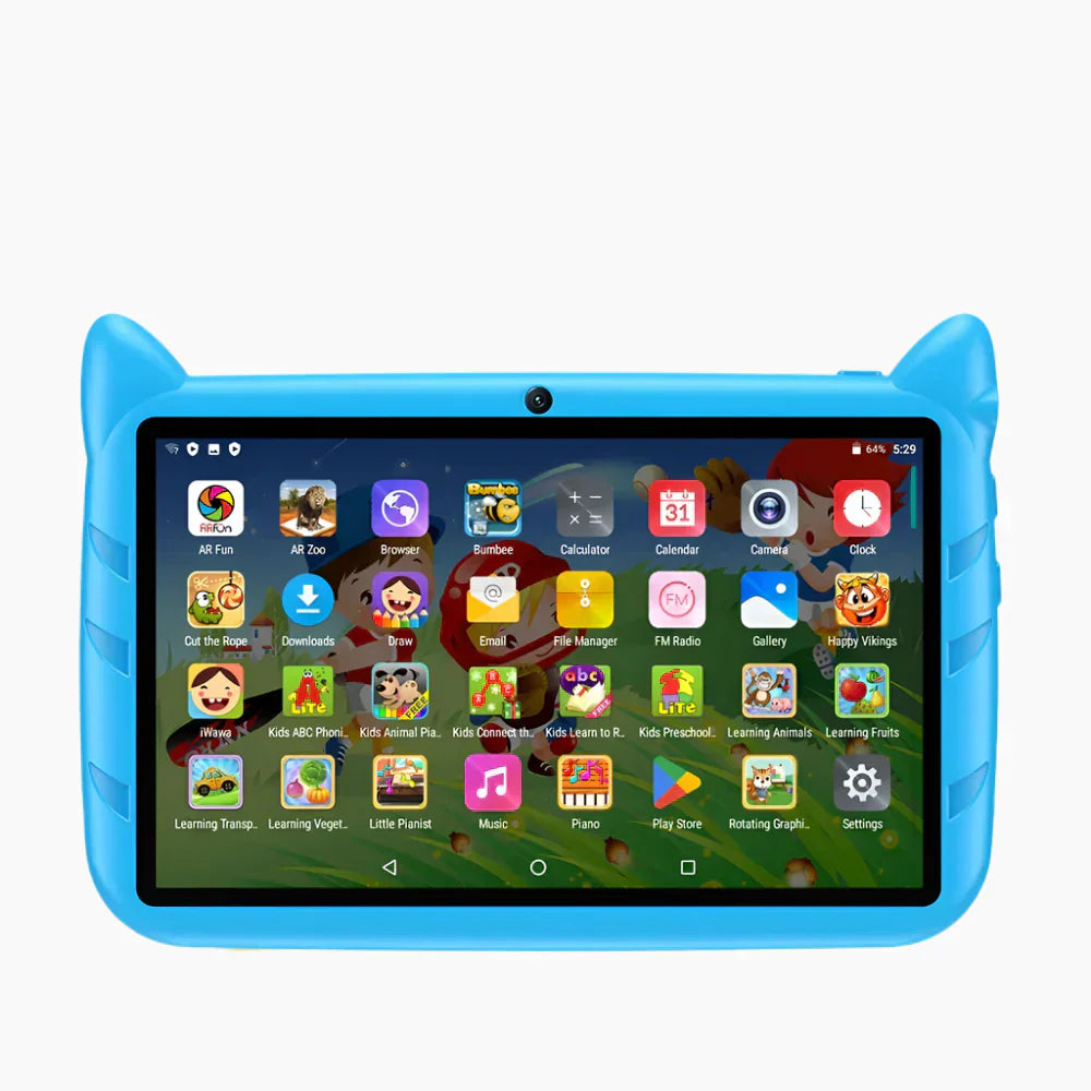 Fun Learning Android Tablet for Kids - 7 Inch 4G WiFi - Fesara