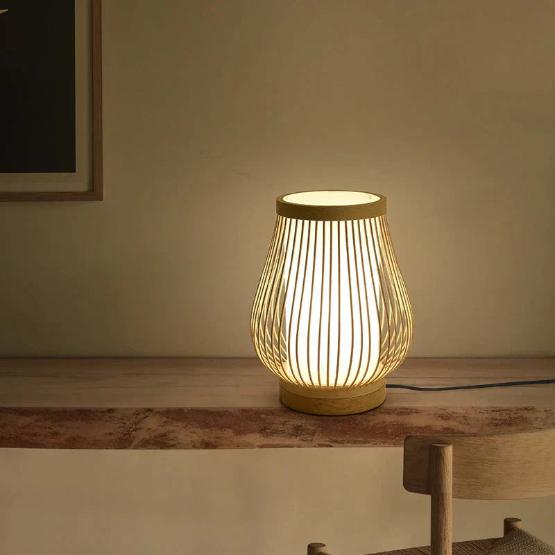 Traditional Asian Desk Lamp