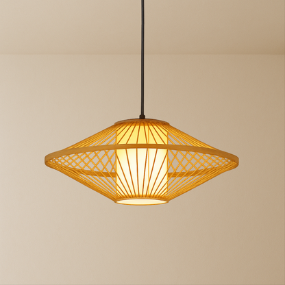 Natural Bamboo Pendant Light