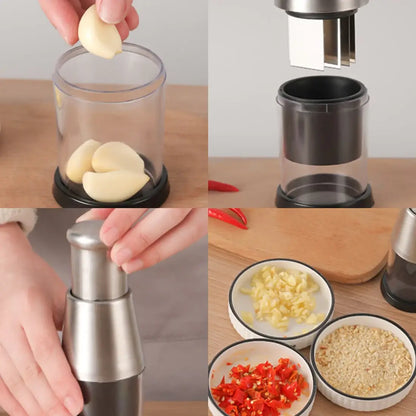 Easy Use Stainless Steel Veg Chopper for Home Cooking