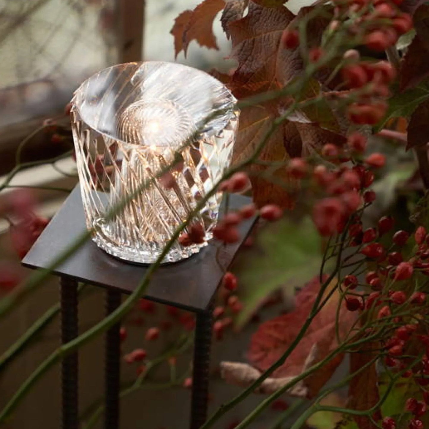 Luxury Crystal Desk Lamp with USB Rechargeable Light