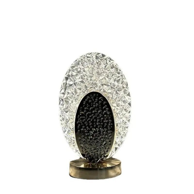 Colorful Peacock Table Lamp USB Rechargeable LED Light