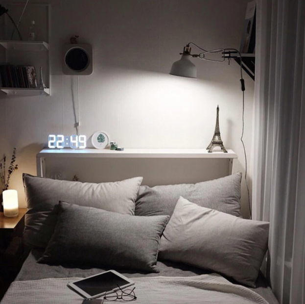Smart 3D LED Alarm Clock