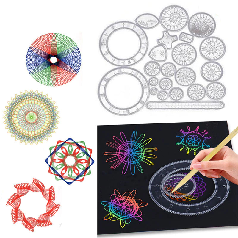 Fun Spiral Art Drawing Tool for Kids