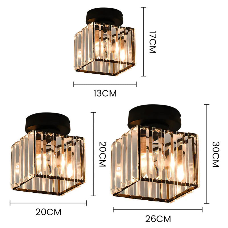 Luxurious Glass Pendant Ceiling Lamp for Home
