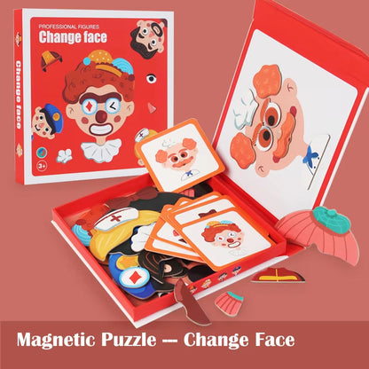 Fun Kids Face Emotion Learning Puzzle Toy