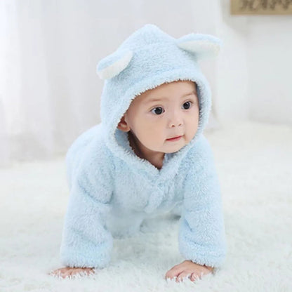 Adorable Infant Bear Romper Suit