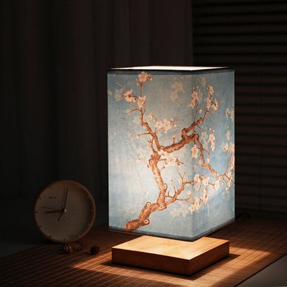 Simple Wooden Table Light with Japanese Style