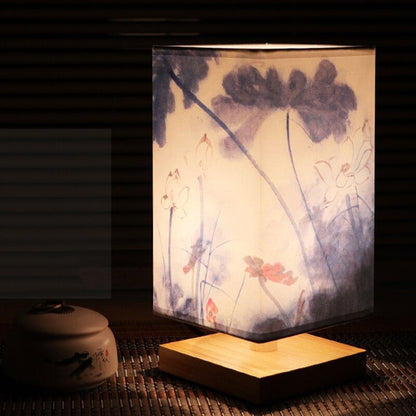 Traditional Japanese Style Table Lamp