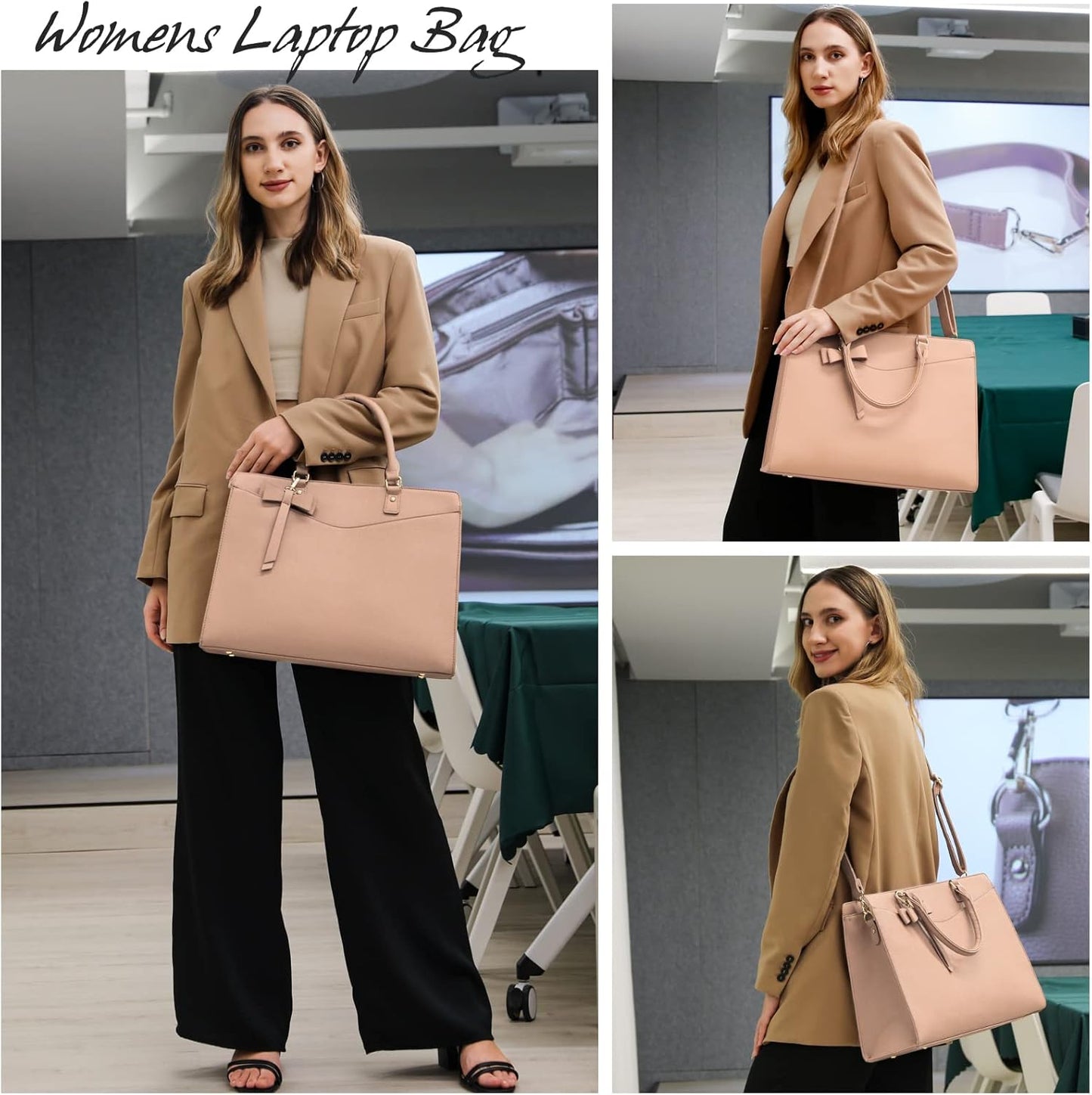 Professional Women's Office Laptop Handbag