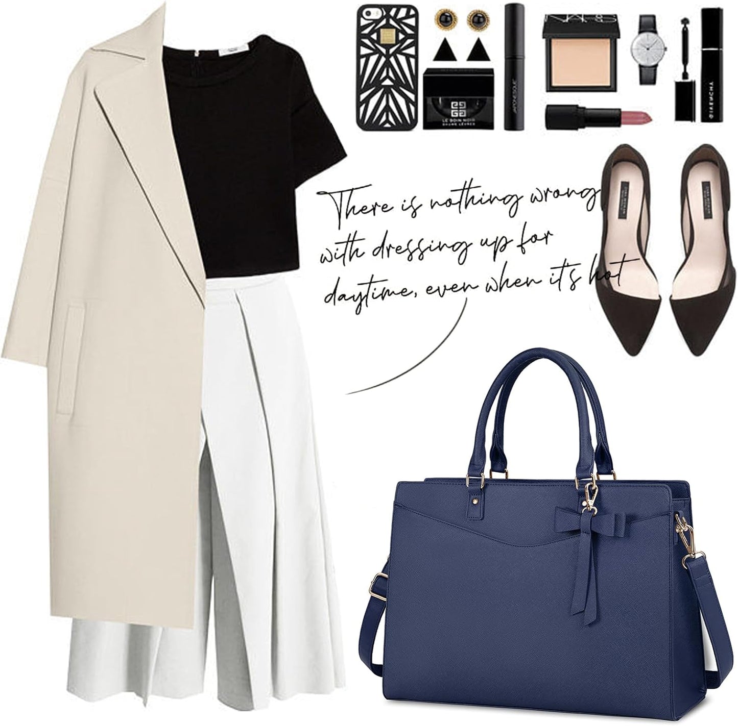 Professional Women's Office Laptop Handbag