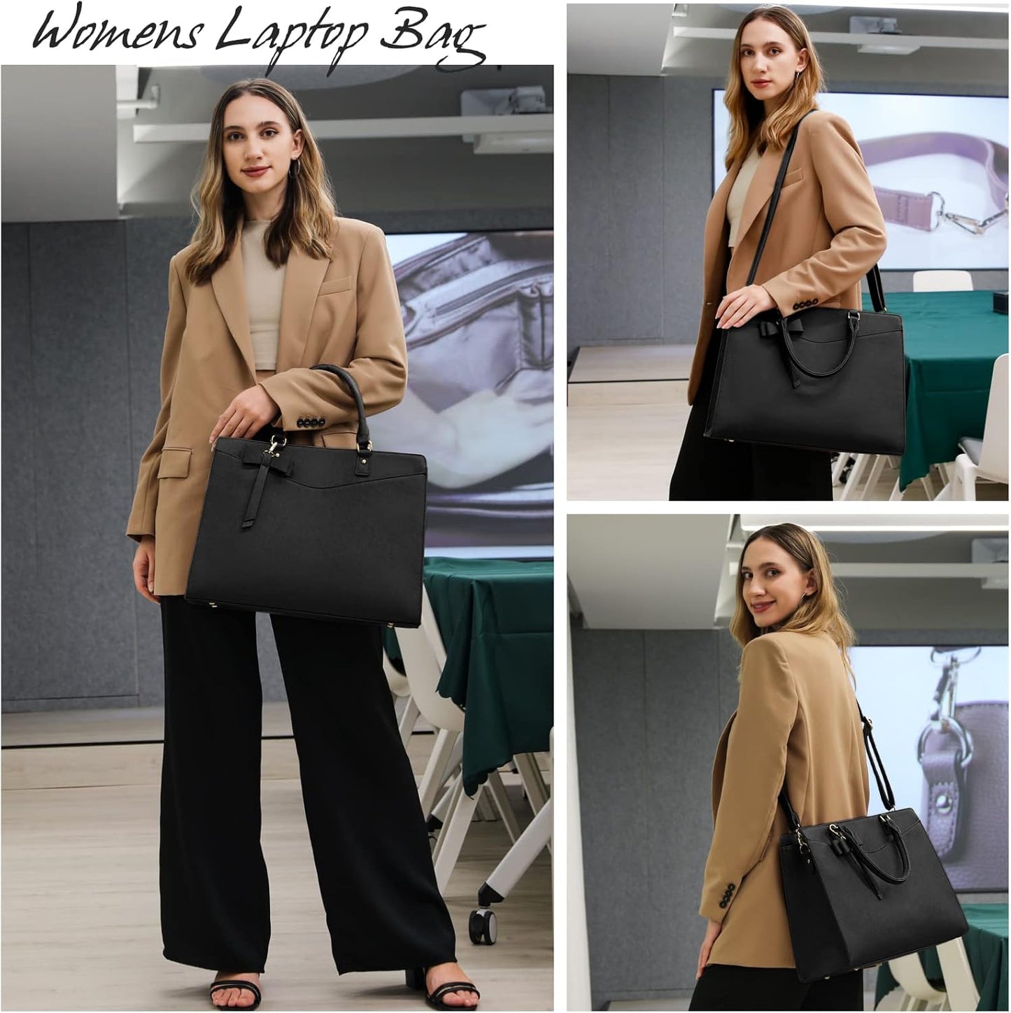 Professional Women's Office Laptop Handbag