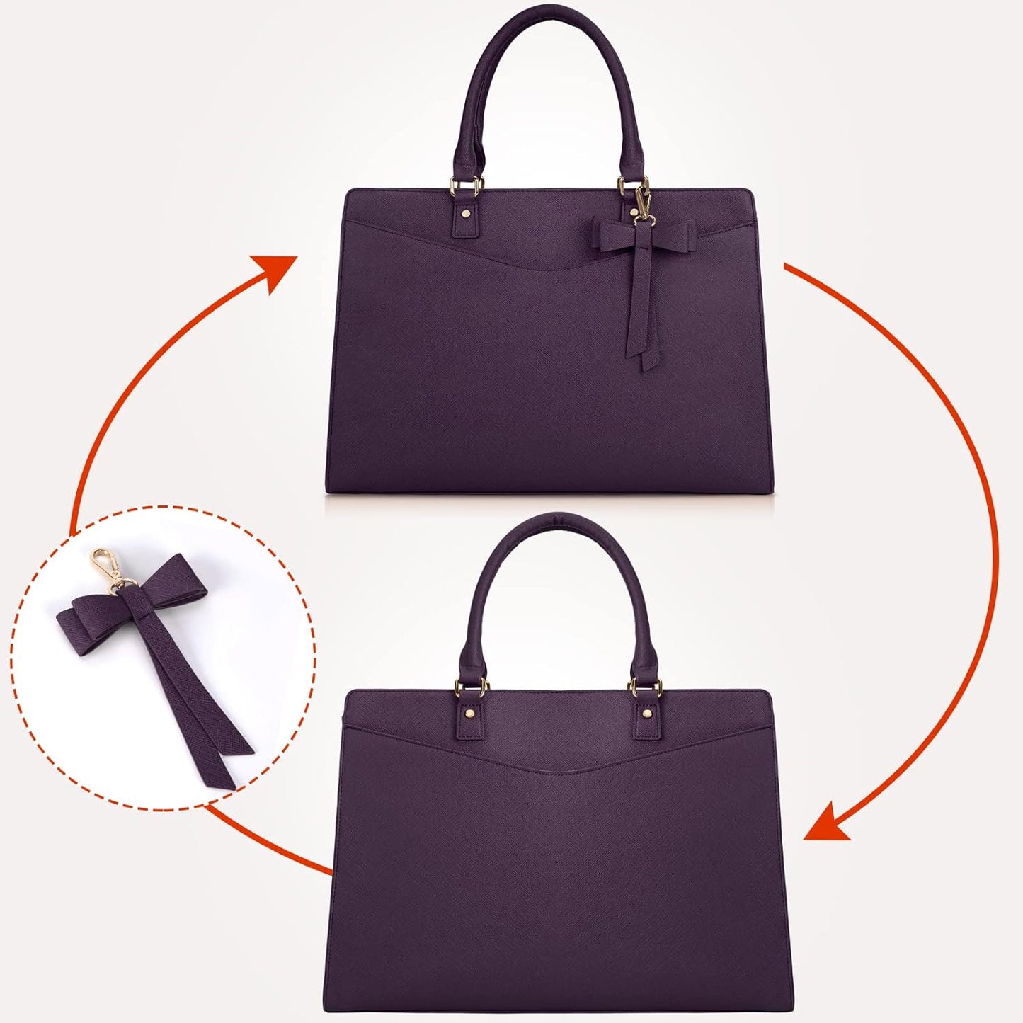 Professional Women's Office Laptop Handbag