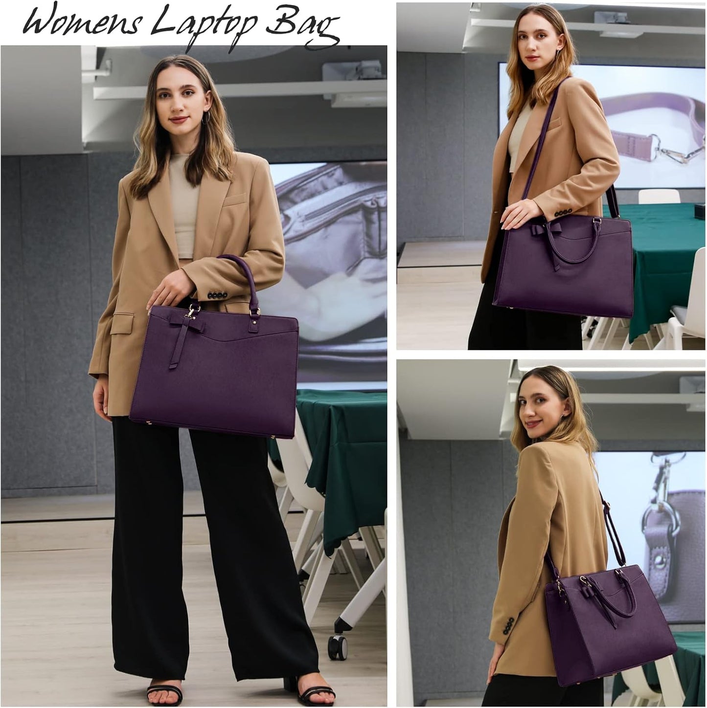 Professional Women's Office Laptop Handbag