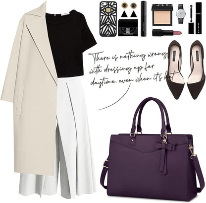 Professional Women's Office Laptop Handbag