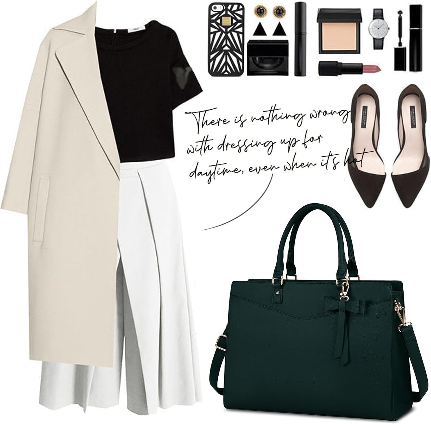 Professional Women's Office Laptop Handbag