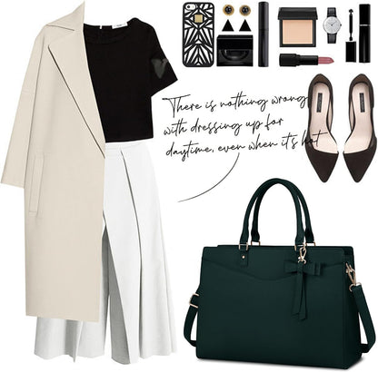 Professional Women's Office Laptop Handbag