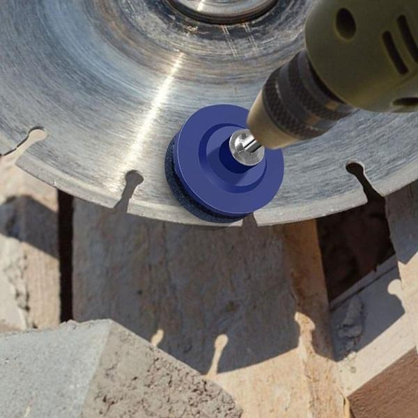 Fast Lawn Mower Blade Sharpener Tool