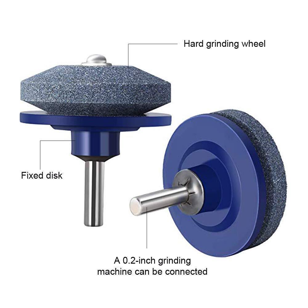 Fast Lawn Mower Blade Sharpener Tool