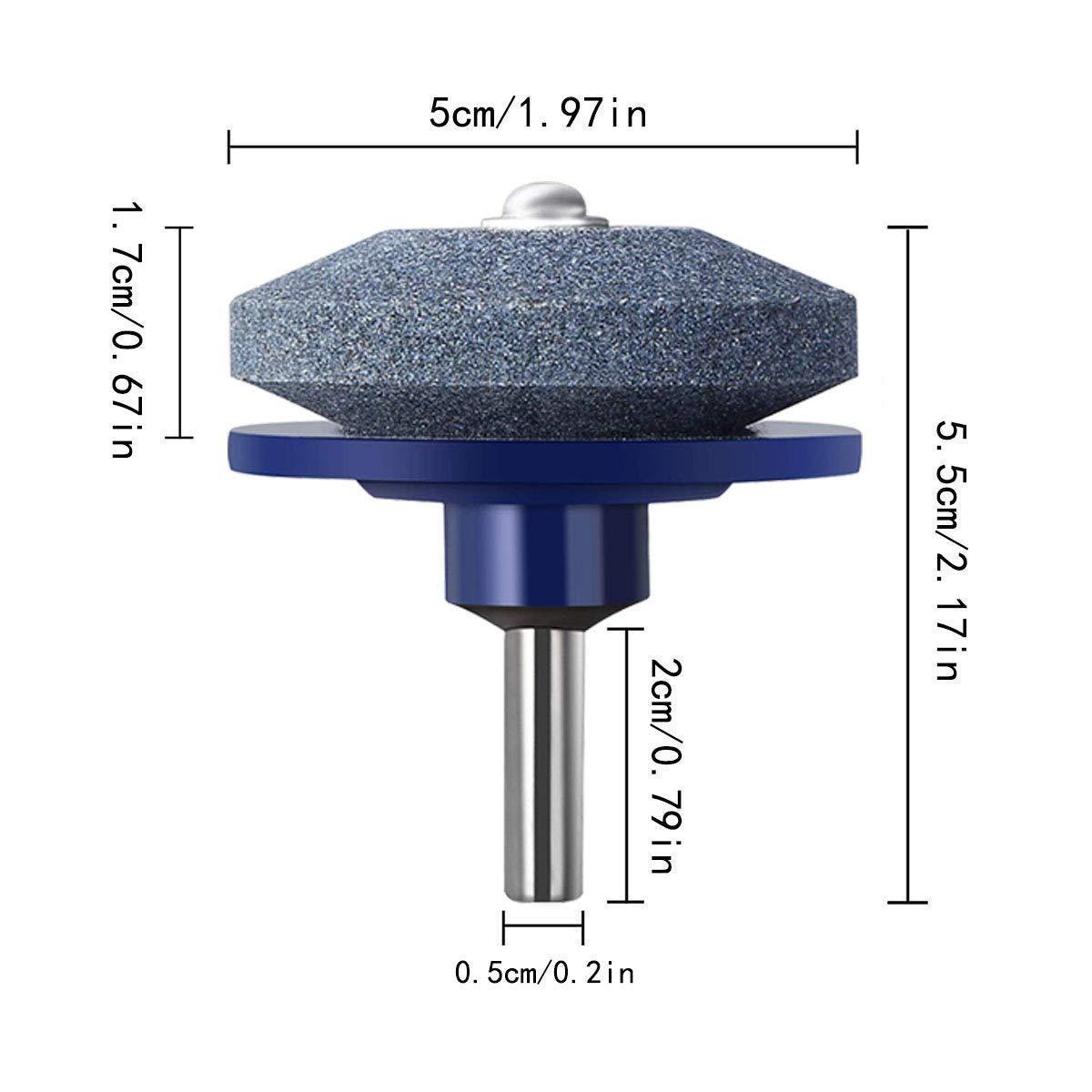 Fast Lawn Mower Blade Sharpener Tool